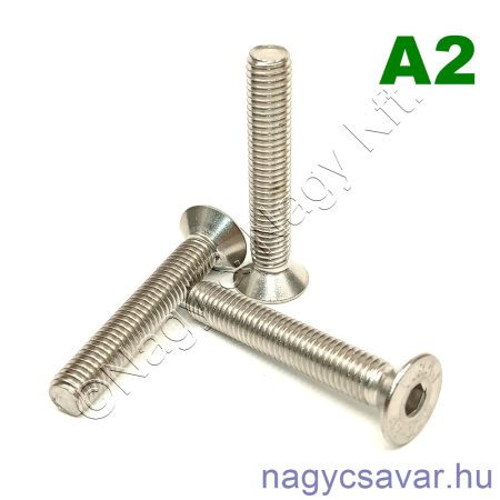 M4x10 sf.bkny.csavar A2