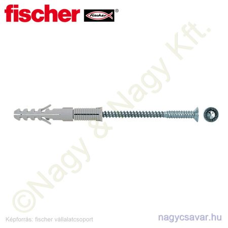 S 10 J 75 S beállítócsavar+dübel 50db/cs FISCHER