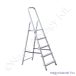 Létra alu. 4+1 fokos ALW405