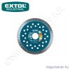 Turbó FastCut gyémánt vágókorong, 125×22,2x2mm, száraz/vizes EXTOL Industrial Turbó FastCut gyémánt vágókorong, 125×22,2x2mm, száraz/vizes EXTOL Industrial