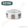 Forrasztó ón, 2% gyanta, ólommentes, Ø1mm olv.pont 227°C 100g EXTOL Industrial