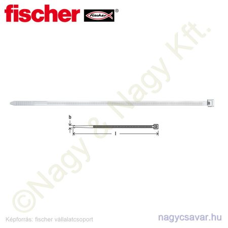 BN 3,6x200 kábelkötegelő 100/cs Fischer