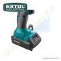 Akkus ütvefúró-csavarozó szénkefementesi motor 20V Li-Ion 1x2,0Ah + koffer 80/60Nm EXTOL Industrial