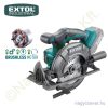 Akkus körfűrész szénkefenélküli motor Share20V 20V Li-ion akku és töltő nélkül 0-3.650 1/perc Ø165mm tárcsa EXTOL Industrial