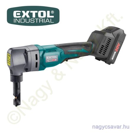 Akkus folyamatos lyukasztó szénkefenélküli motor Share20V 20V Li-ion 1x2,0Ah + töltő EXTOL Industrial