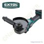 Akkus sarokcsiszoló szénkefementes motor Share20V 20V Li-ion 1x4,0Ah + töltő Ø125mm EXTOL Industrial