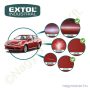 Akkus excenteres polírozó szénkefementes motor Share20V 20V Li-ion akku és töltő nélkül 150mm EXTOL Industrial