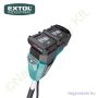 Akkus fűszegélynyíró szénkefementes motor Share20V 20V Li-Ion 2x2,0Ah + töltő EXTOL Industrial