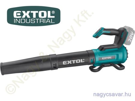 Akkus lombfúvó, kefementes motor, SHARE 20V 20V Li-Ion akku és töltő nélkül EXTOL Industrial