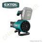 Akkus lombfúvó, kefementes motor, SHARE 20V 20V Li-Ion akku és töltő nélkül EXTOL Industrial