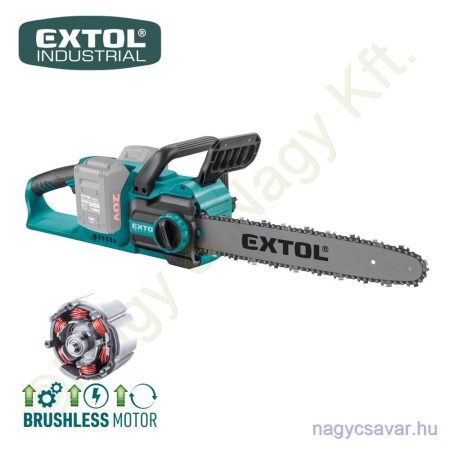 Akkus láncfűrész Share20V 20V Li-ion akku és töltő nélkül 400mm EXTOL Industrial