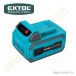   Tartalék akku 40V Li-ion 2,5Ah a 8795600, 8795601, 8795610, 8795611 gépekhez EXTOL Industrial