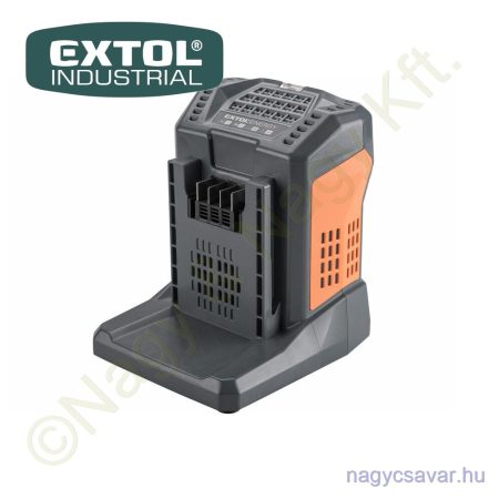 Akkutöltő a 8795731 (4,0Ah) és 8795732 (8,0Ah) tartalék akkuhoz 60V 5,5A EXTOL Industrial