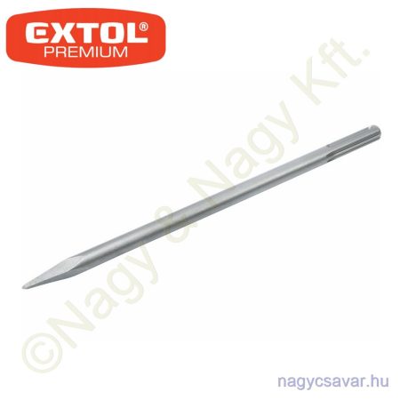 Hegyes véső 400mm SDS-Max EXTOL Prémium