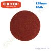 Excenter csiszoló vászon, tépőzáras, Ø125mm P180 10db EXTOL Prémium