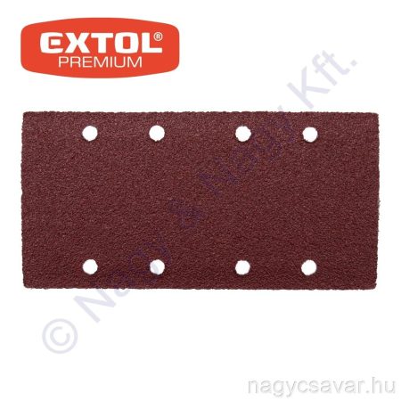 Csiszoló lap 93x185mm P40 10db EXTOL Prémium