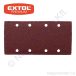 Csiszoló lap 93x185mm P80 10db EXTOL Prémium
