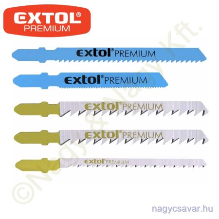 Szúrófűrészlap klt.fához-fémhez 5db EXTOL Prémium