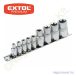   Torx dugófej klt. 1/4" (E5,6,7,8,10) 1/2" (E12,14,16,18) 9r. EXTOL Prémium