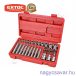 TORX dugókulcs és bit klt. 35r. EXTOL Prémium