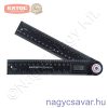 Digitális szögmérő-vonalzó 2×200mm EXTOL Prémium Digitális szögmérő-vonalzó 2×200mm EXTOL Prémium