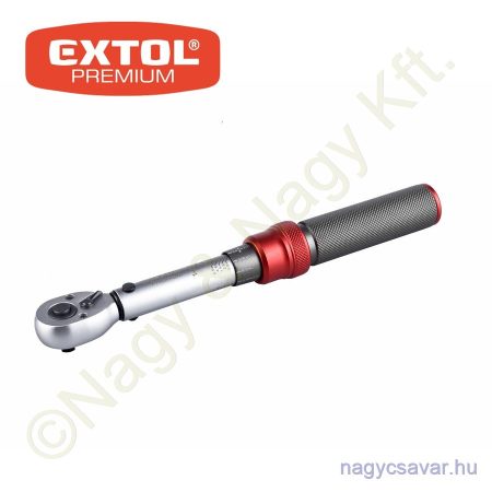 Nyomatékkulcs 1/4" 72 fog 1,2-6Nm ±4% EXTOL Prémium