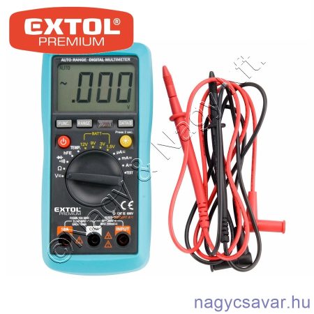 Digitális multiméter EXTOL PREMIUM