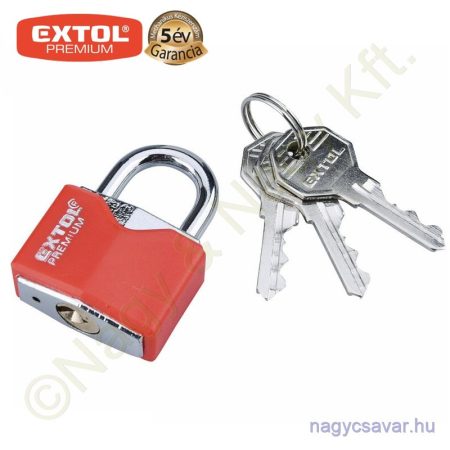 Lakat vas, műanyag borítás 30mm EXTOL Prémium