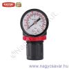 Nyomásszabályozó, manométerrel, max. 8 Bar, 1/4" EXTOL Prémium Nyomásszabályozó, manométerrel, max. 8 Bar, 1/4" EXTOL Prémium