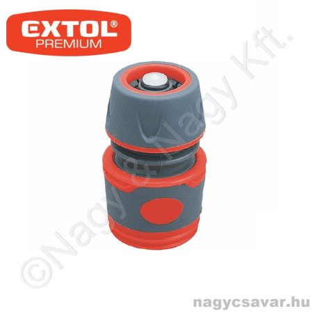 Gyorscsatlakozó 1/2" stoppos EXTOL Prémium