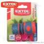 Gyorscsatlakozó 1/2" stoppos EXTOL Prémium