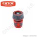 Gyorscsatlakozó 3/4"  stoppos EXTOL Prémium