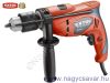 Ütvefúró 550W, 0-3.000 1/p, kulcsos tokmány, 1,5-13mm EXTOL Prémium Ütvefúró 550W, 0-3.000 1/p, kulcsos tokmány, 1,5-13mm EXTOL Prémium