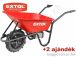 Akkus talicska 40V LiIon 6Ah 150kg 80l EXTOL Prémium