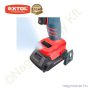 Akkus ütvecsavarozó szénkefementes motor Share20V 20V Li-Ion 2x2,0Ah + töltő 1/4" hatszög 230Nm EXTOL Prémium