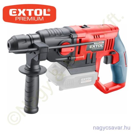 Akkus SDS+ fúrókalapács Share20V 20V Li-ion akku és töltő nélkül 1,2J EXTOL Prémium