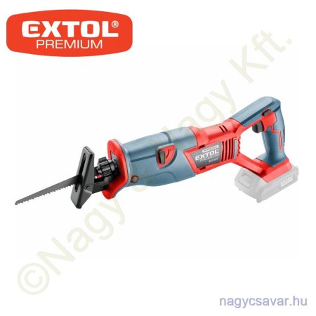 Akkus szablyafűrész Share20V 20V Li-ion akku és töltő nélkül 0-3.000 1/perc EXTOL Prémium