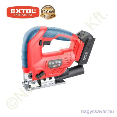 Akkus dekopírfűrész Share20V 20V Li-ion 1x2,0Ah + töltő EXTOL Prémium