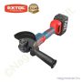 Akkus sarokcsiszoló szénkefementes motor Share20V 20V Li-Ion 1x4,0Ah + töltő Ø125mm EXTOL Prémium