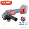 Akkus sarokcsiszoló szénkefementes motor Share20V 20V Li-ion akku és töltő nélkül Ø125mm EXTOL Prémium