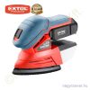 Akkus delta csiszoló Share20V 20V Li-ion 1x2,0Ah + töltő 123×95mm 11.000 1/perc EXTOL Prémium