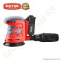 Akkus excenter csiszoló Share20V 20V Li-ion 1x2,0Ah + töltő Ø125mm 10.000 1/perc EXTOL Prémium