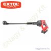 Akkus magasnyomású mosó Share20V 20V Li-ion 1x2,0Ah + töltő 22Bar max.120 liter/h EXTOL Prémium