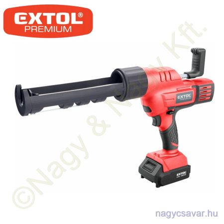 Akkus kinyomópisztoly Share20V 20V Li-ion 1x2,0Ah + töltő 300ml EXTOL Prémium