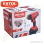 Akkus hőlégfúvó Share20V 20V Li-ion 1x2,0Ah + töltő EXTOL Prémium