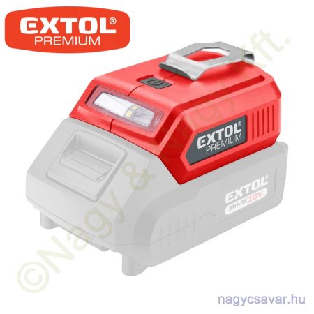 Töltő adapter USB eszközökhöz Share20V 20V / USB EXTOL Prémium
