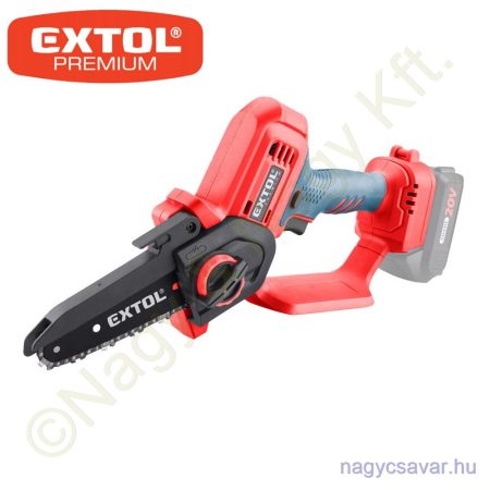 Akkus láncfűrész, egykezes Share20V 20V Li-ion akku és töltő nélkül 120mm EXTOL Prémium