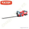 Akkus sövényvágó Share20V 20V Li-ion 1x2,0Ah + töltő 474mm EXTOL Prémium