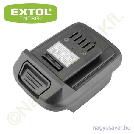 Akkumulátor adapter SHARE 20V - (MAKITA) EXTOL Energy
