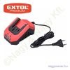 Akkutöltő Garden 20V 2,4A EXTOL Prémium